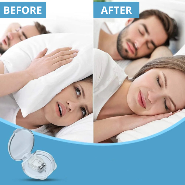 Lunoox™ Anti-Snoring Magnetic Nose Clip (Buy 1 Get 1 Free)