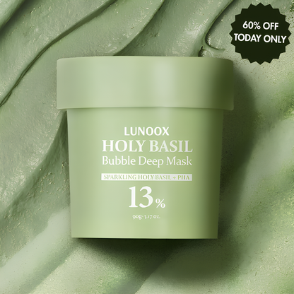 Lunoox™ Holy Basil Bubble Deep Mask