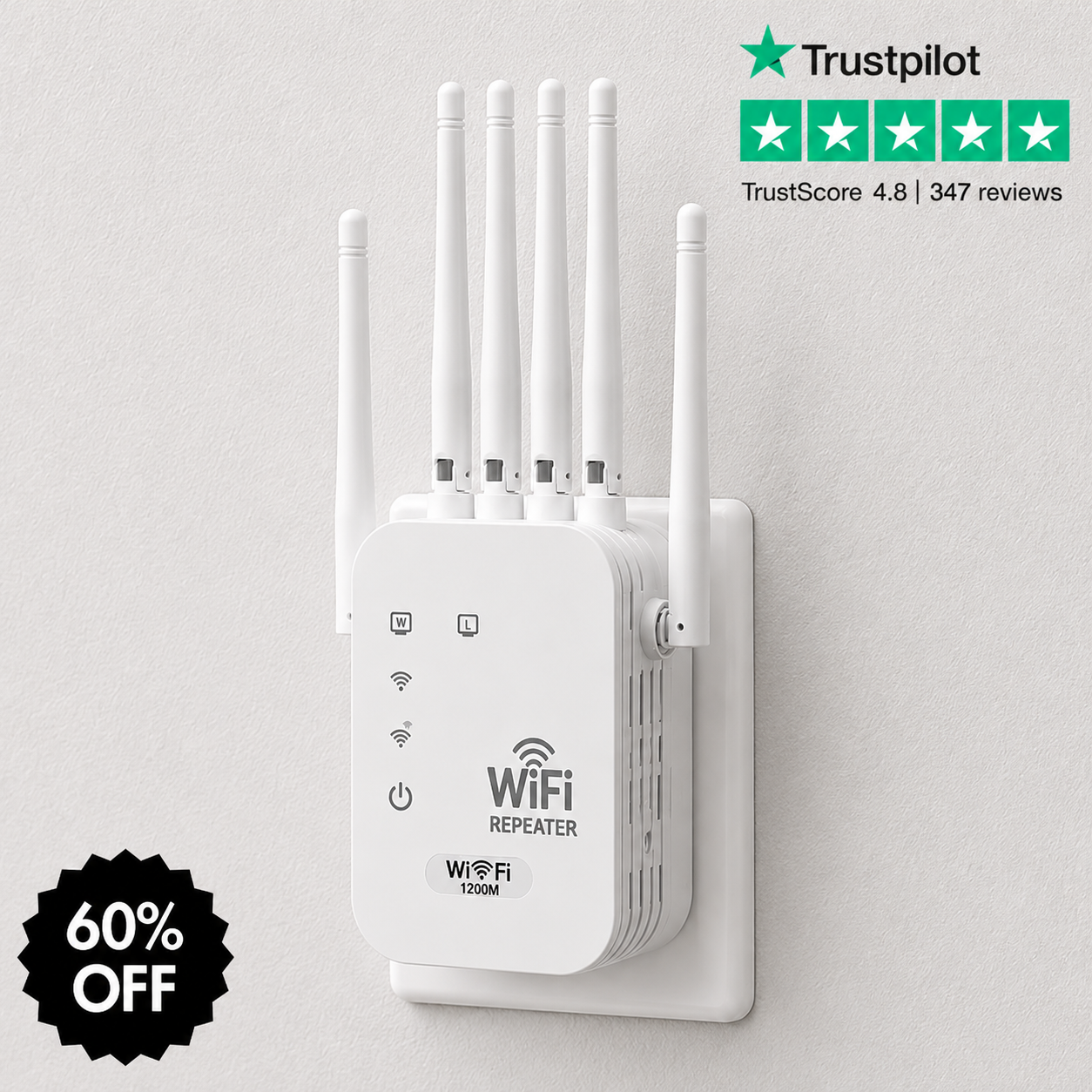 Lunoox™ Wi-Fi Extender