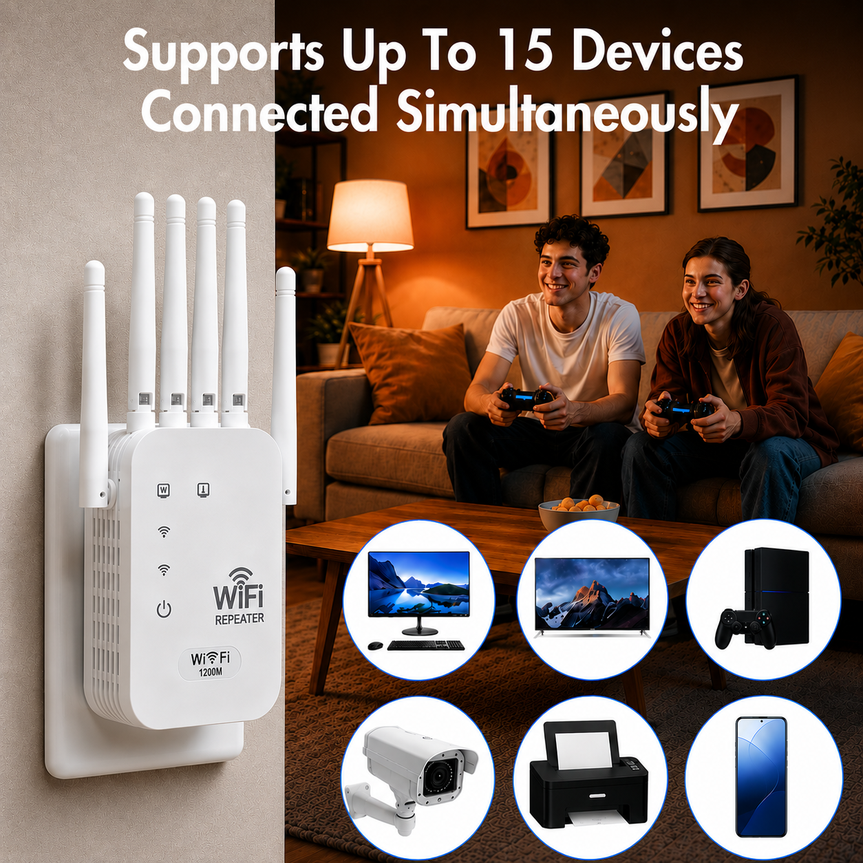 Lunoox™ Wi-Fi Extender