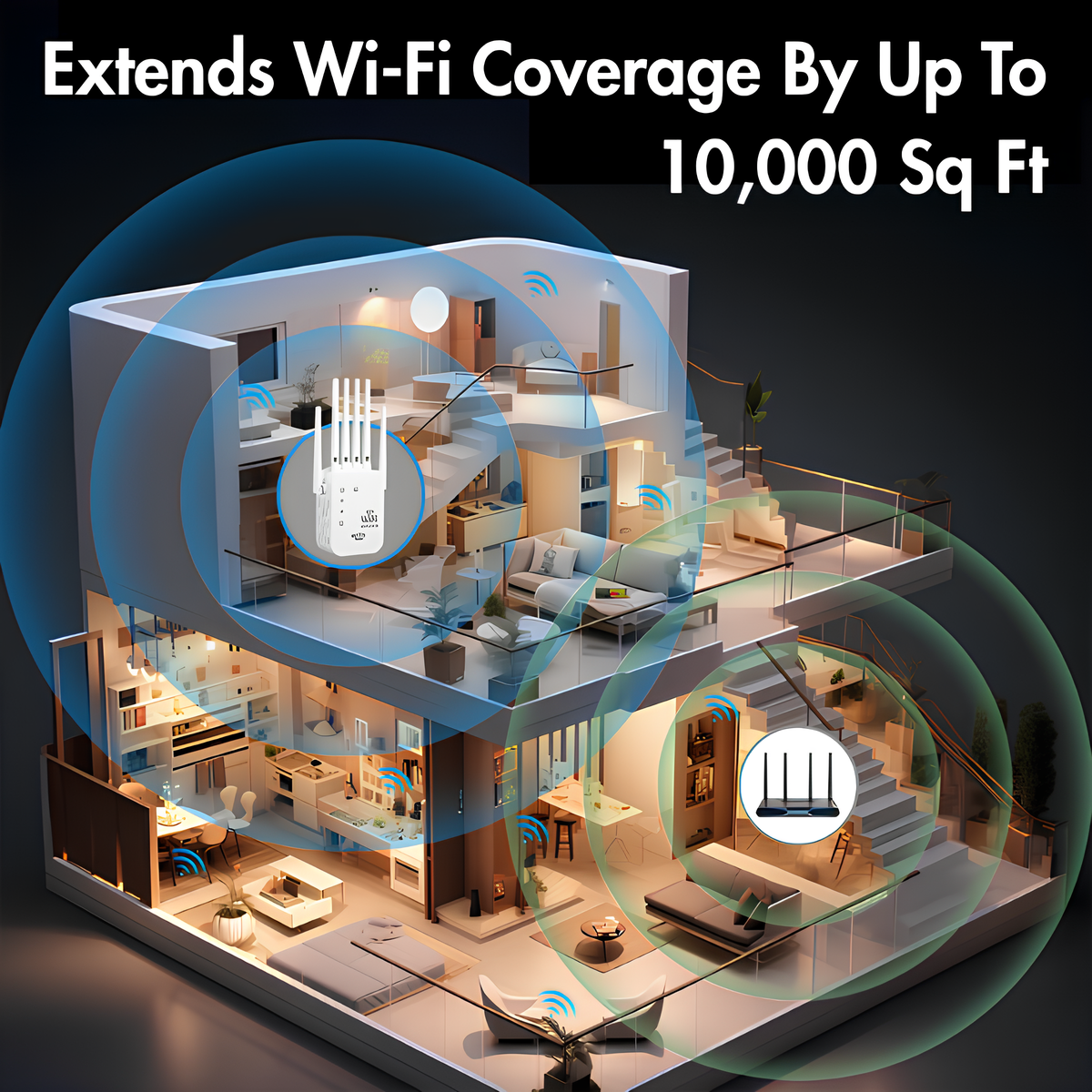 Lunoox™ Wi-Fi Extender