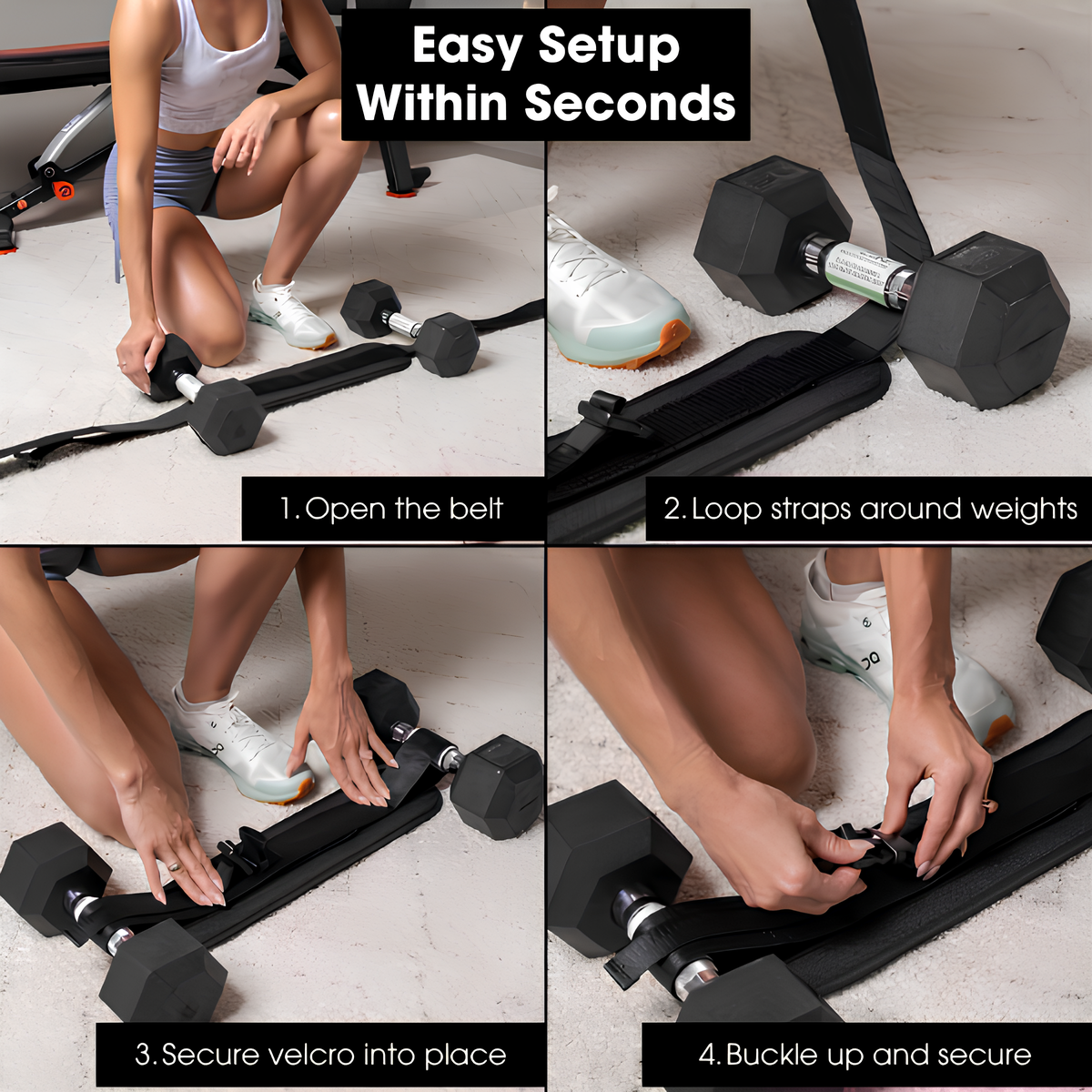 Lunoox™ Premium Hip Thrust Belt