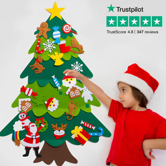 DIY Felt Christmas Tree