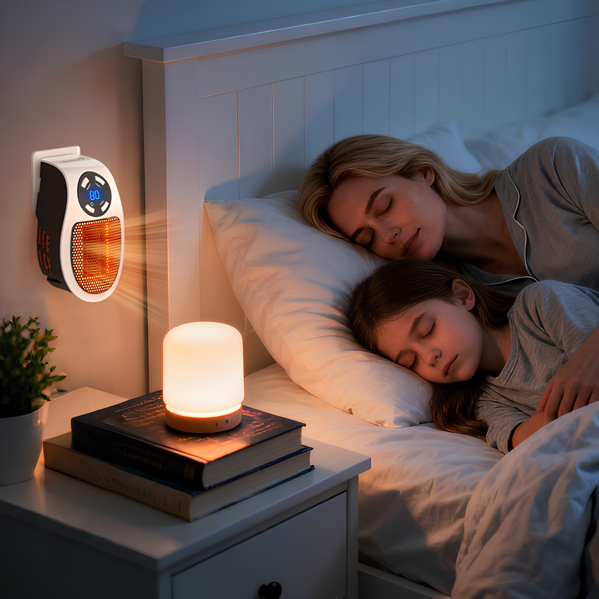 Lunoox™ Electric Plug-In Space Heater