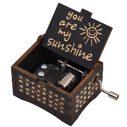 Lunoox™ "You Are My Sunshine" Wooden Music Box