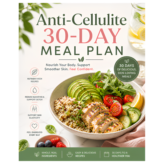 Anti-Cellulite 30-Day Meal Plan Ebook