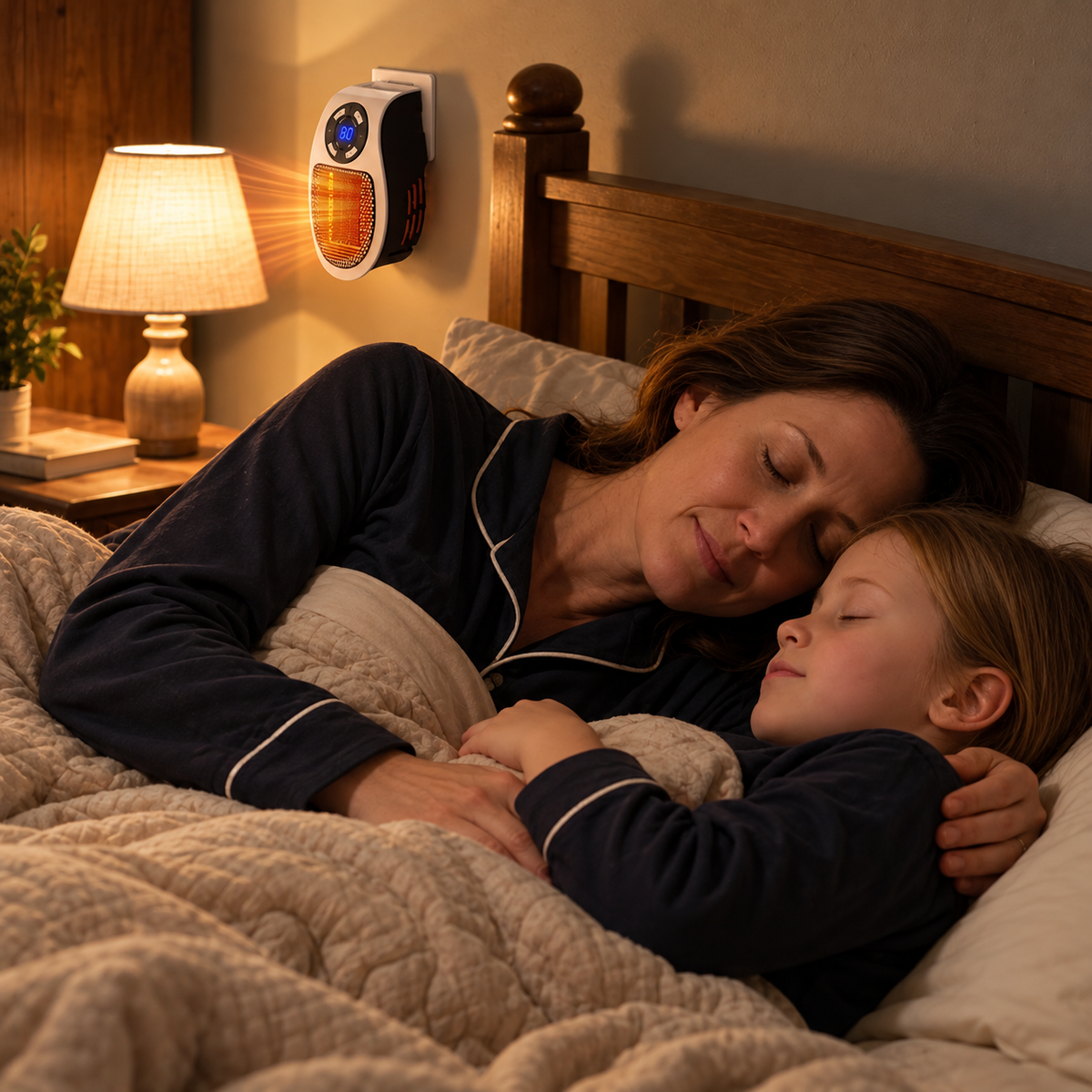 Lunoox™ Electric Plug-In Space Heater