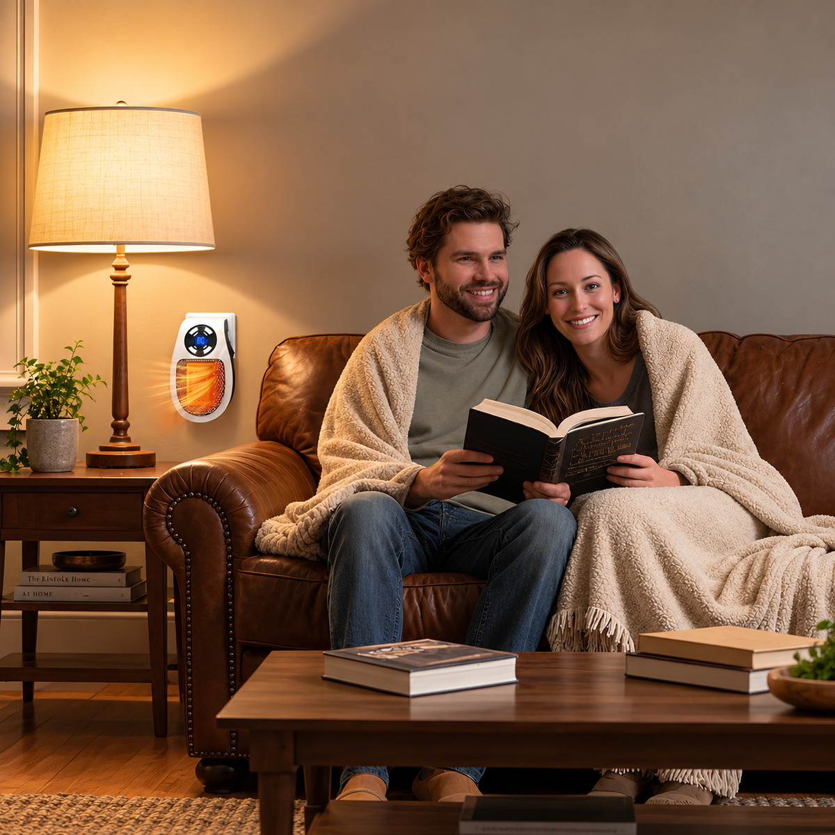 Lunoox™ Electric Plug-In Space Heater