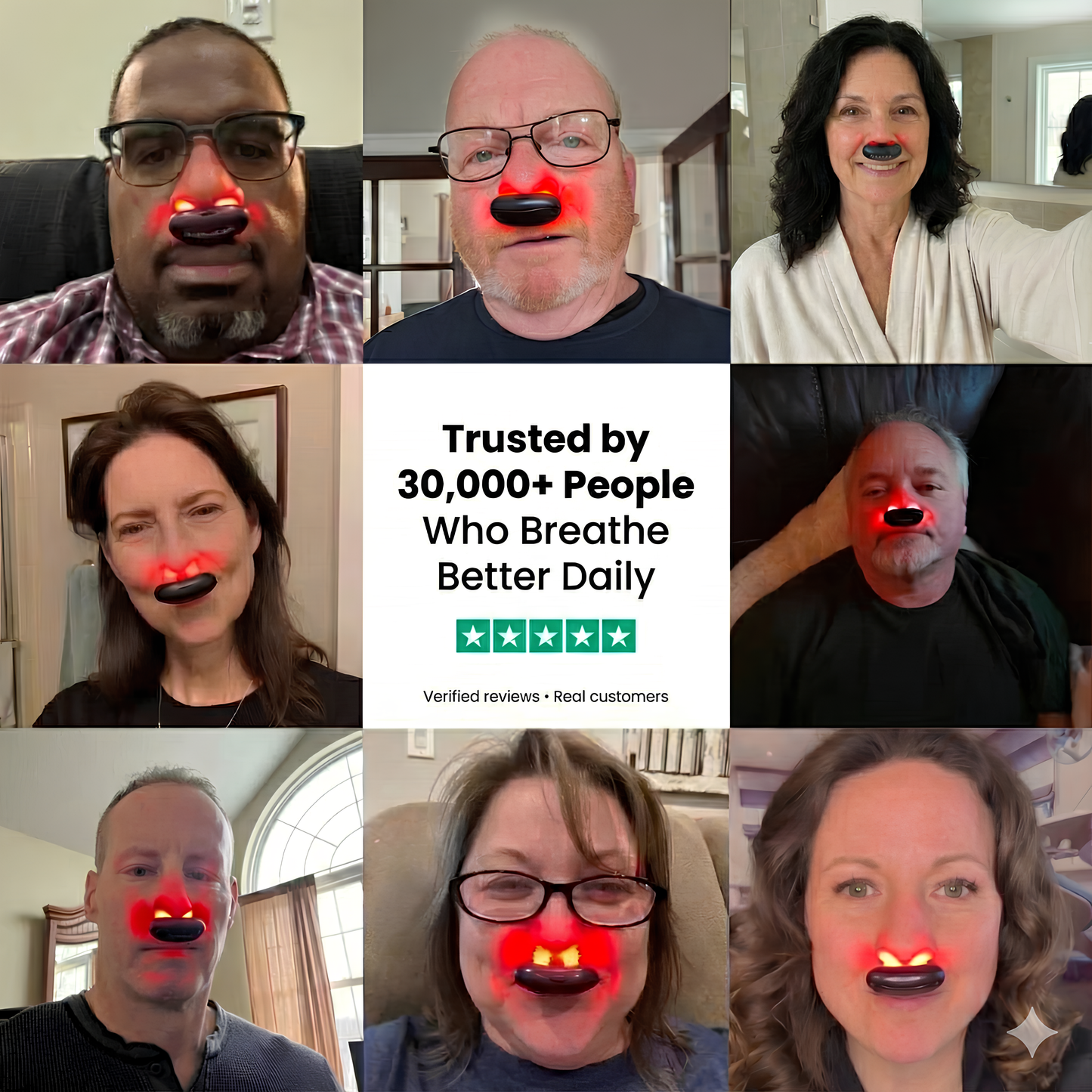 Lunoox™ Red Light Nasal Soother