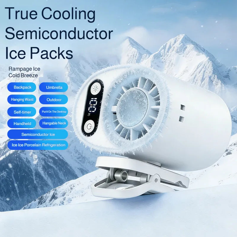 Lunoox™ Clip-On Cooling Fan