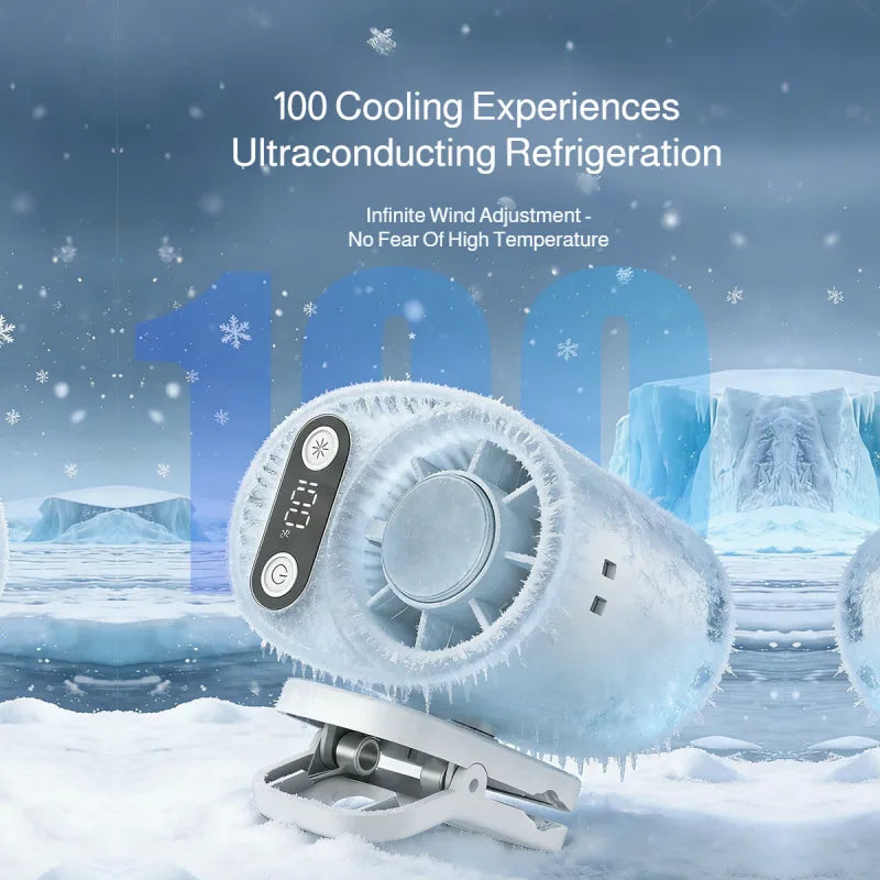 Lunoox™ Clip-On Cooling Fan