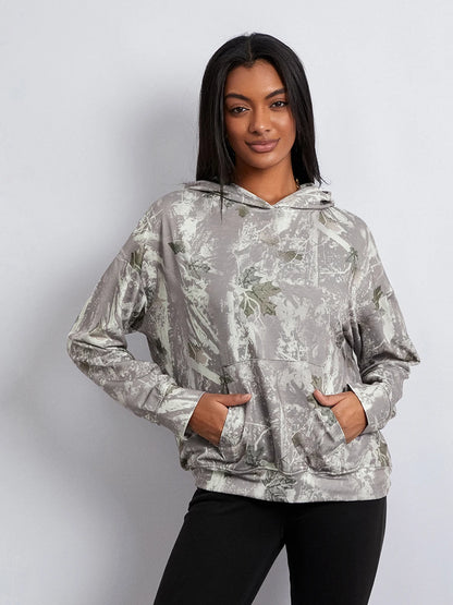 Oversized Camo Hoodie