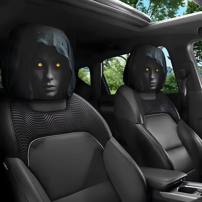 Halloween Car Headrest Covers