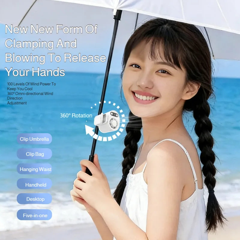 Lunoox™ Clip-On Cooling Fan