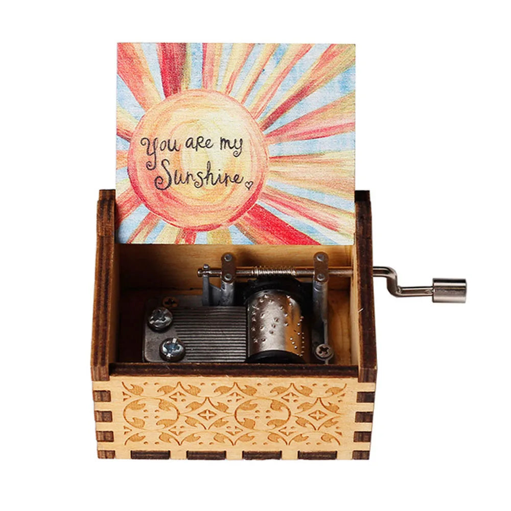 Lunoox™ Happy Birthday Wooden Music Box