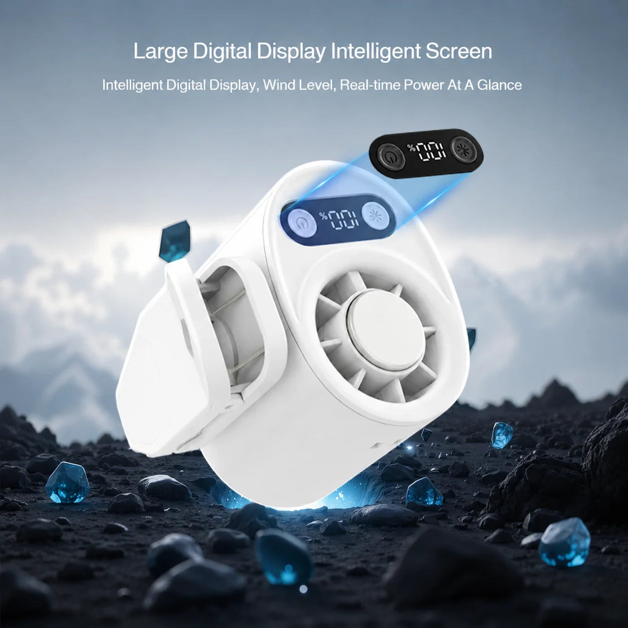 Lunoox™ Clip-On Cooling Fan