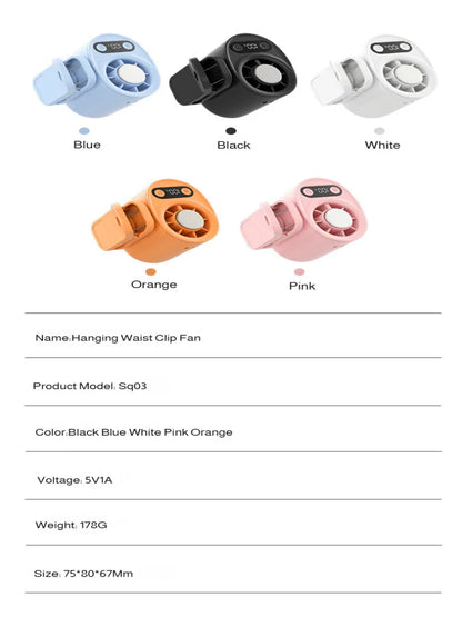 Lunoox™ Clip-On Cooling Fan