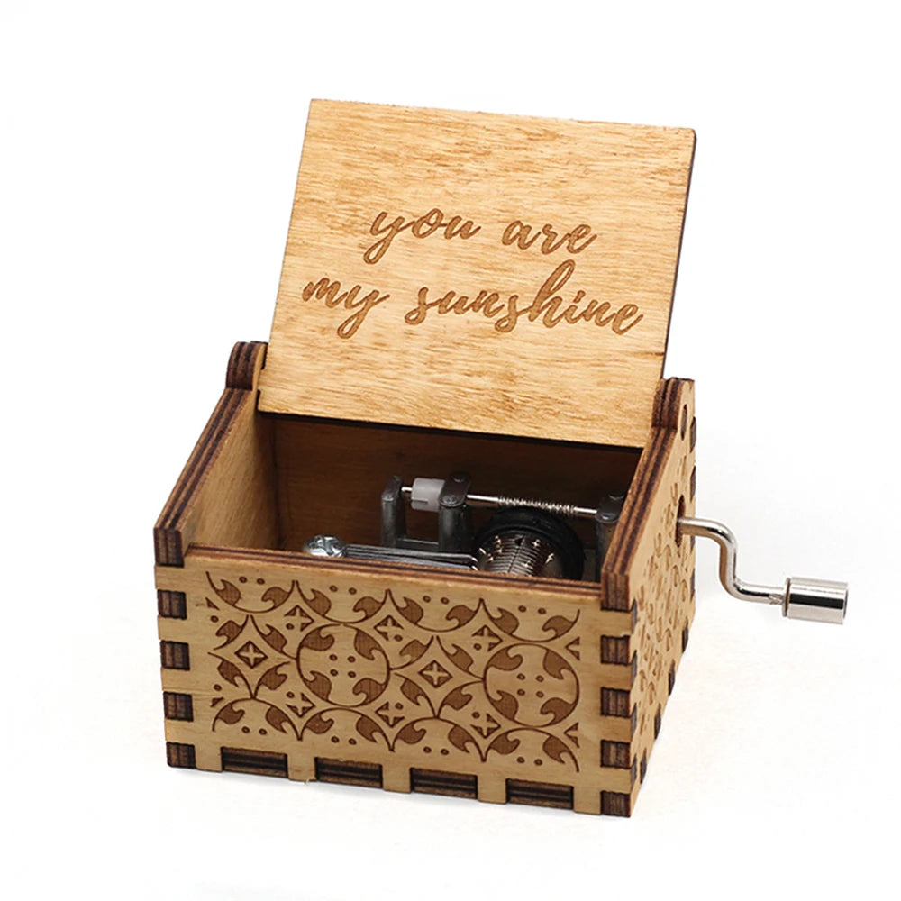 Lunoox™ Happy Birthday Wooden Music Box