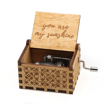 Lunoox™ Happy Birthday Wooden Music Box