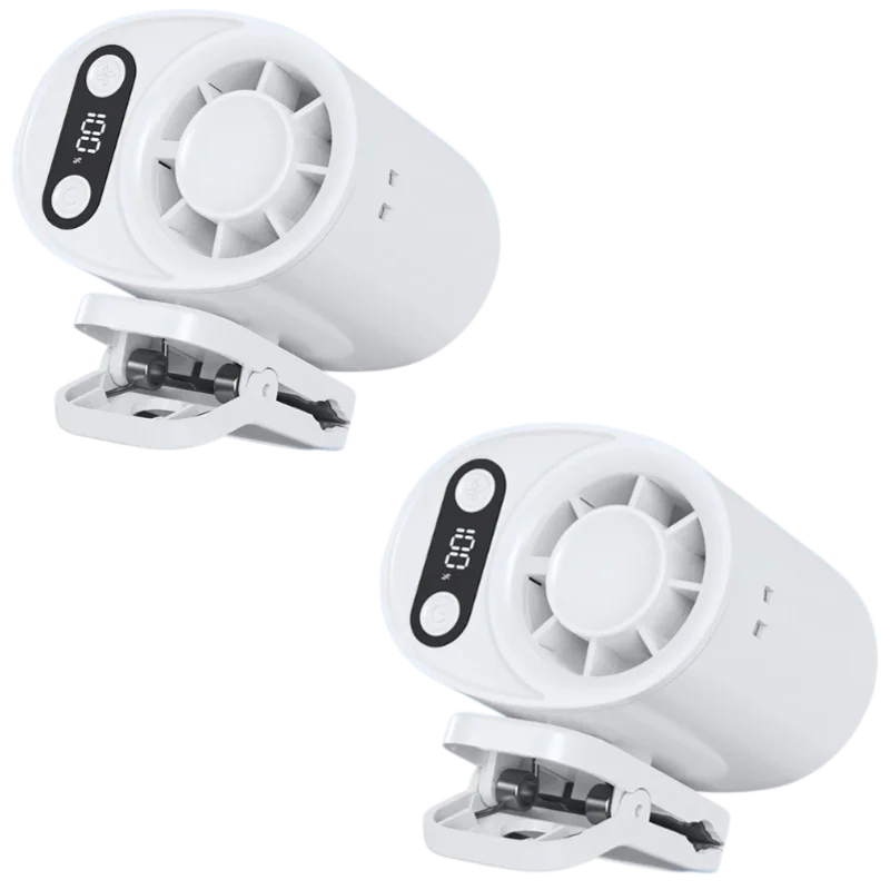 Lunoox™ Clip-On Cooling Fan