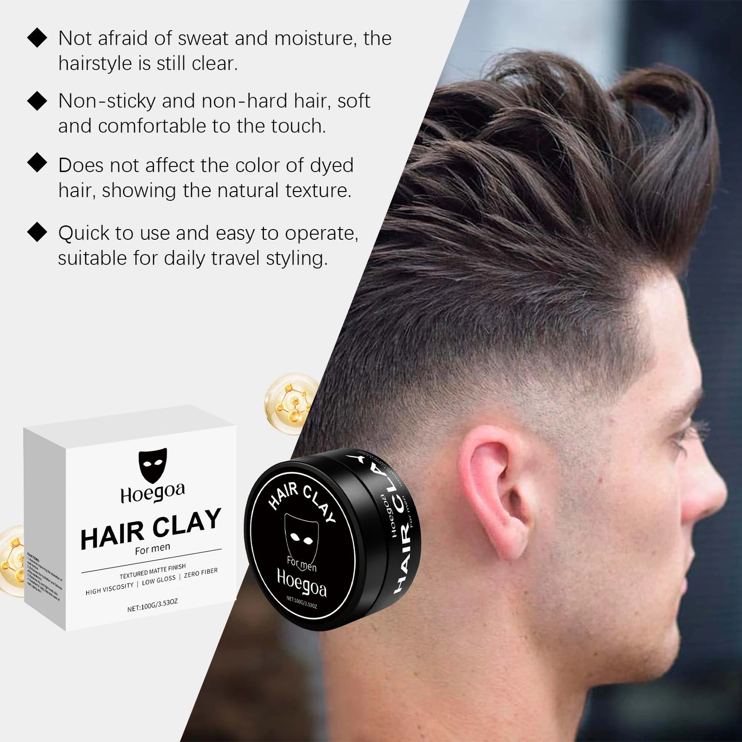 BlackMask™ Hair Clay by Lunoox
