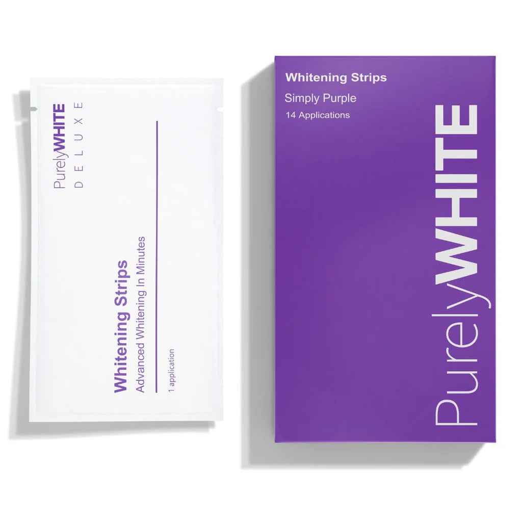 PurelyWhite™ Teeth Whitening Strips by Lunoox