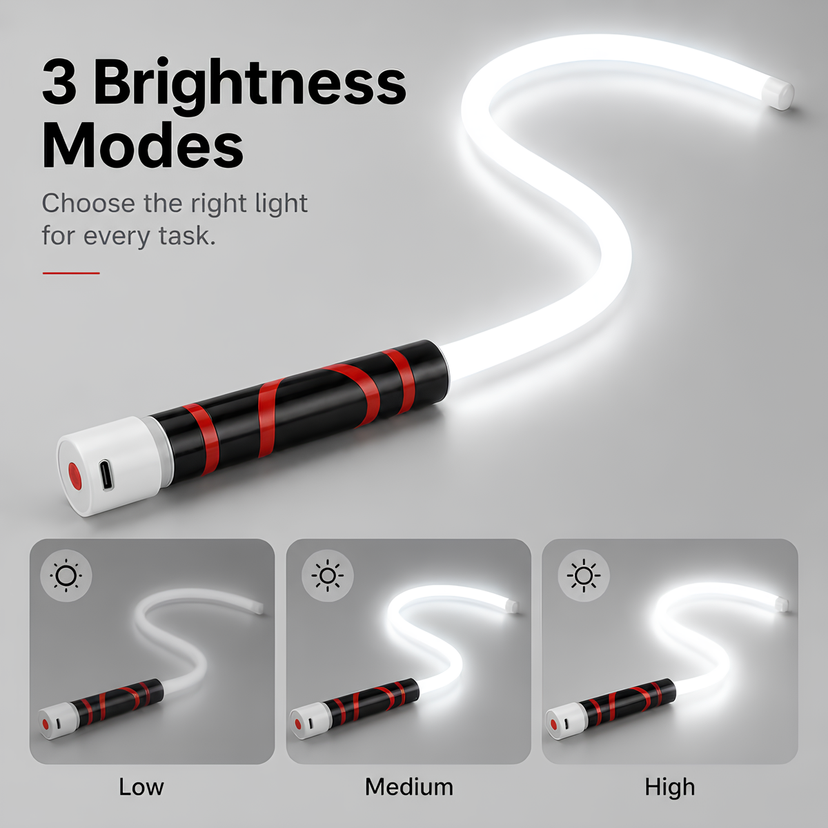 Lunoox™ Bendable LED Flashlight