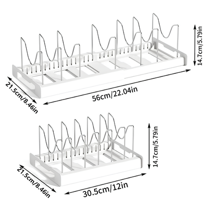 Retractable Kitchen Cabinet Organizer